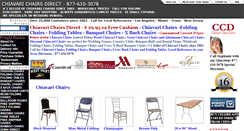 Desktop Screenshot of california-chiavari-chairs.com