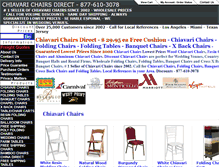 Tablet Screenshot of california-chiavari-chairs.com